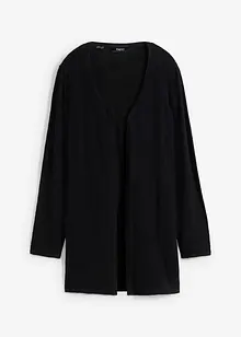 Gebreid vest van slub garen, bonprix