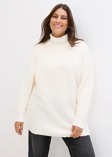 Oversized trui van bouclé, bonprix