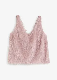 Blousetop met fluffy garen, bonprix