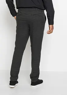 Broek met comfortband in wollen look, regular fit, bonprix