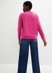 Sweater met borduursel, bonprix