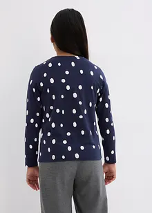 Meisjes shirt met biologisch katoen (set van 2), bonprix