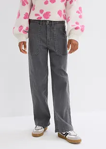 Meisjes stretch jeans, bootcut, bonprix