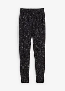 Meisjes legging met glitter, bonprix