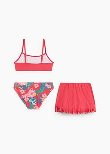 Meisjes bikini en rokje (3-dlg. set), bonprix