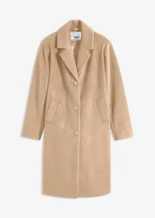 Korte coat in wollen look, bonprix