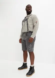 Tiroler bermuda van imitatieleer, bonprix