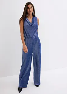 Jumpsuit met glitter, bonprix