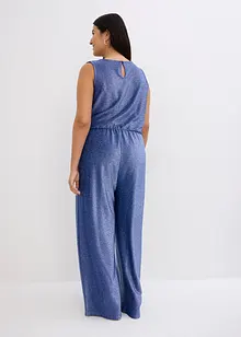 Jumpsuit met glitter, bonprix