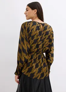 Satijnen oversized tuniek, bonprix