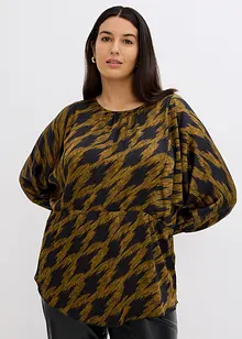 Satijnen oversized tuniek, bonprix