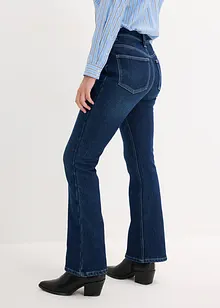 Knuffelzachte thermojeans met mid waist, bootcut, bonprix