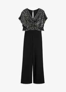 Jumpsuit met pailletten, bonprix