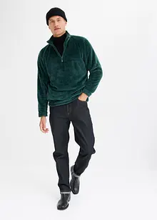 Classic fit jeans met deels elastische tailleband, straight, bonprix