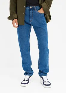 Classic fit jeans met deels elastische tailleband, straight, bonprix