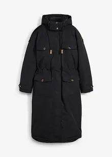 Lange winterjas in layerlook, bonprix