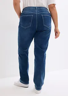 Straight thermojeans met high waist, bonprix