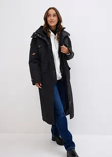 Lange winterjas in layerlook, bonprix