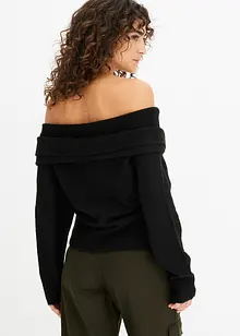 Off shoulder trui, bonprix