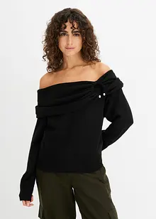 Off shoulder trui, bonprix