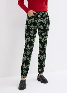 Twill broek met print, bonprix