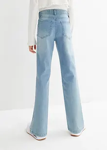 Meisjes wijd uitlopende jeans, bonprix