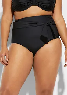Corrigerend bikinibroekje met strikceintuur, sterk corrigerend, high waist, bonprix