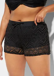 Zwemshort met kant, bonprix