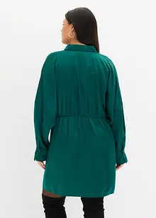 Satijnen mini jurk, bonprix