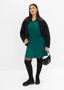 Satijnen mini jurk, bonprix