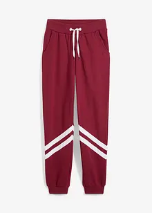 Sweatpants met tapes, bonprix