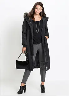 Oversized shirt in een viscosemix, bonprix