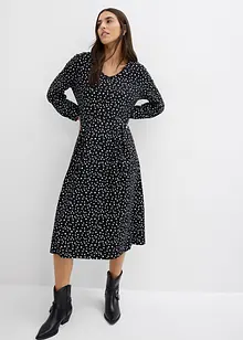 Midi jurk van katoen-jersey, bonprix
