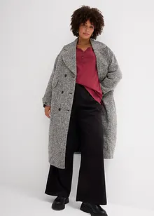 Lichte longsleeve met knoopsluiting, bonprix