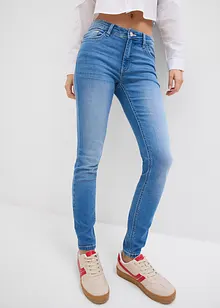 Skinny stretch jeans, high waist, bonprix