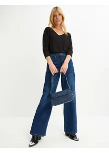 Oversized shirt van soepelvallend viscose, bonprix