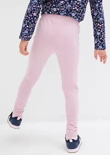 Legging van elastisch biologisch katoen (set van 2), bonprix