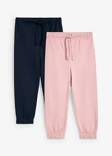 Sweatpants van puur biologisch katoen (set van 2), bonprix