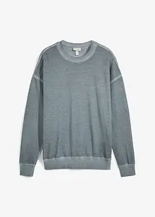 Sweater in washed out look, loose fit, bonprix