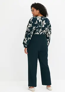 Jersey jumpsuit in wikkellook, bonprix
