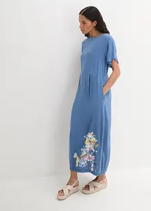 Maxi-jurk van vloeiende viscose met print, bonprix