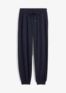 Joggingbroek met wijde pijpen, enkellang, bonprix