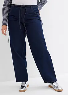 Balloon jeans, mid waist, full length, bonprix