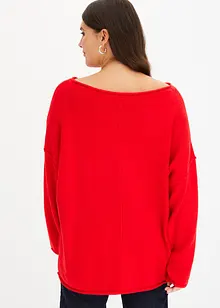 Oversized trui met vleermuismouwen, bonprix