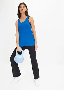 Sporttop met racerback, sneldrogend, bonprix