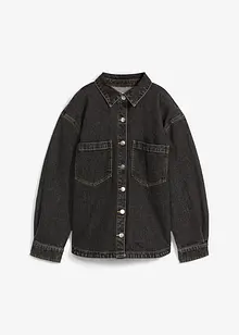 Denim shacket, oversized, bonprix