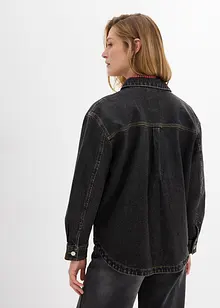 Denim shacket, oversized, bonprix