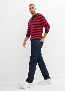 T-shirt met V-hals (set van 5), bonprix