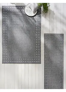 Binnen- en buitenkleed met boord, bonprix