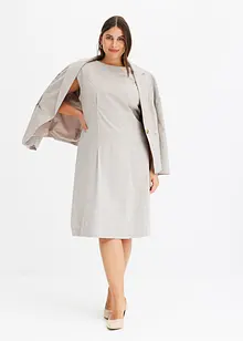 Glencheck jurk, bonprix